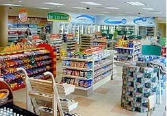 Shopco shelving fixture