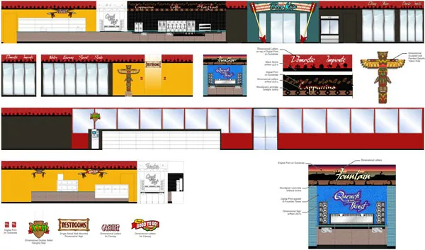 El Tipi decor plan