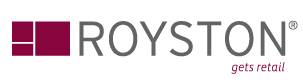 Royston convenience store cabinets brand logo