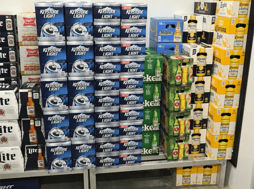 Beer Cave Racks