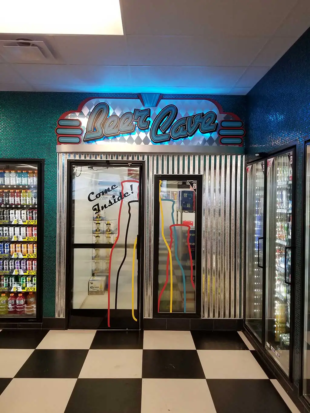 Beer cave store