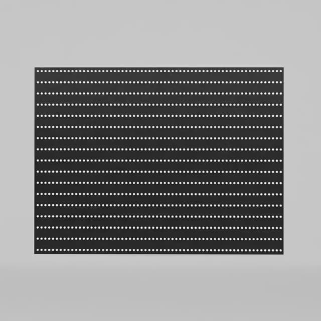 SHOPCO Metal Shelving in peg panel