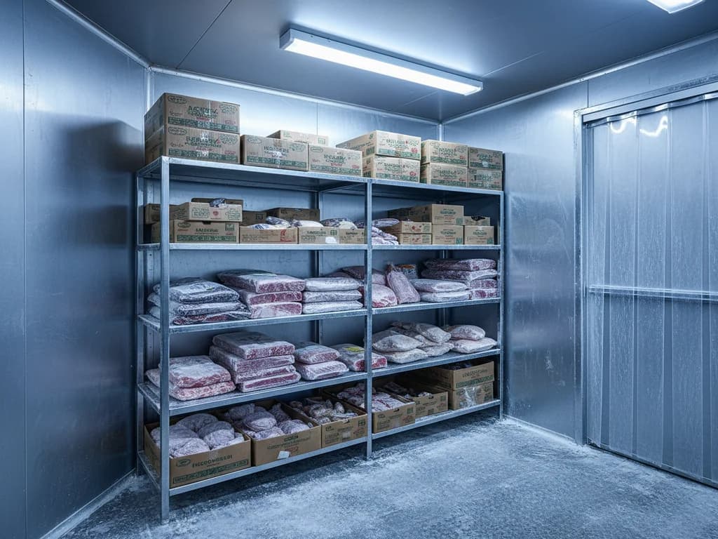 Walk In Freezer Food Service Box