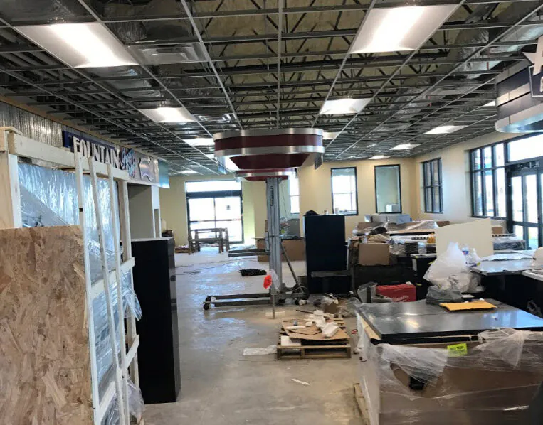 Convenience Store Design and Construction Third Step