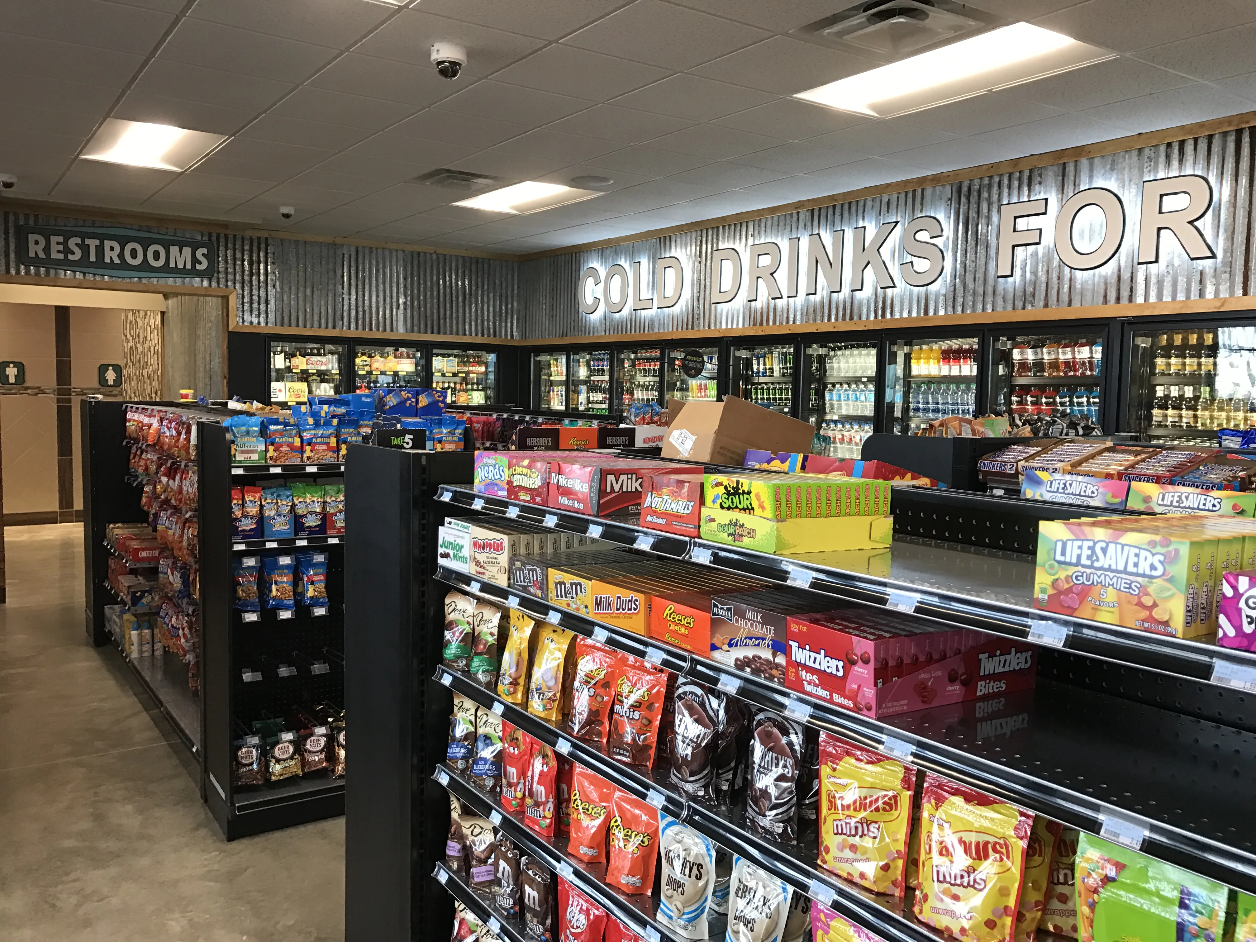 Convenience Store Design and Construction Step 13