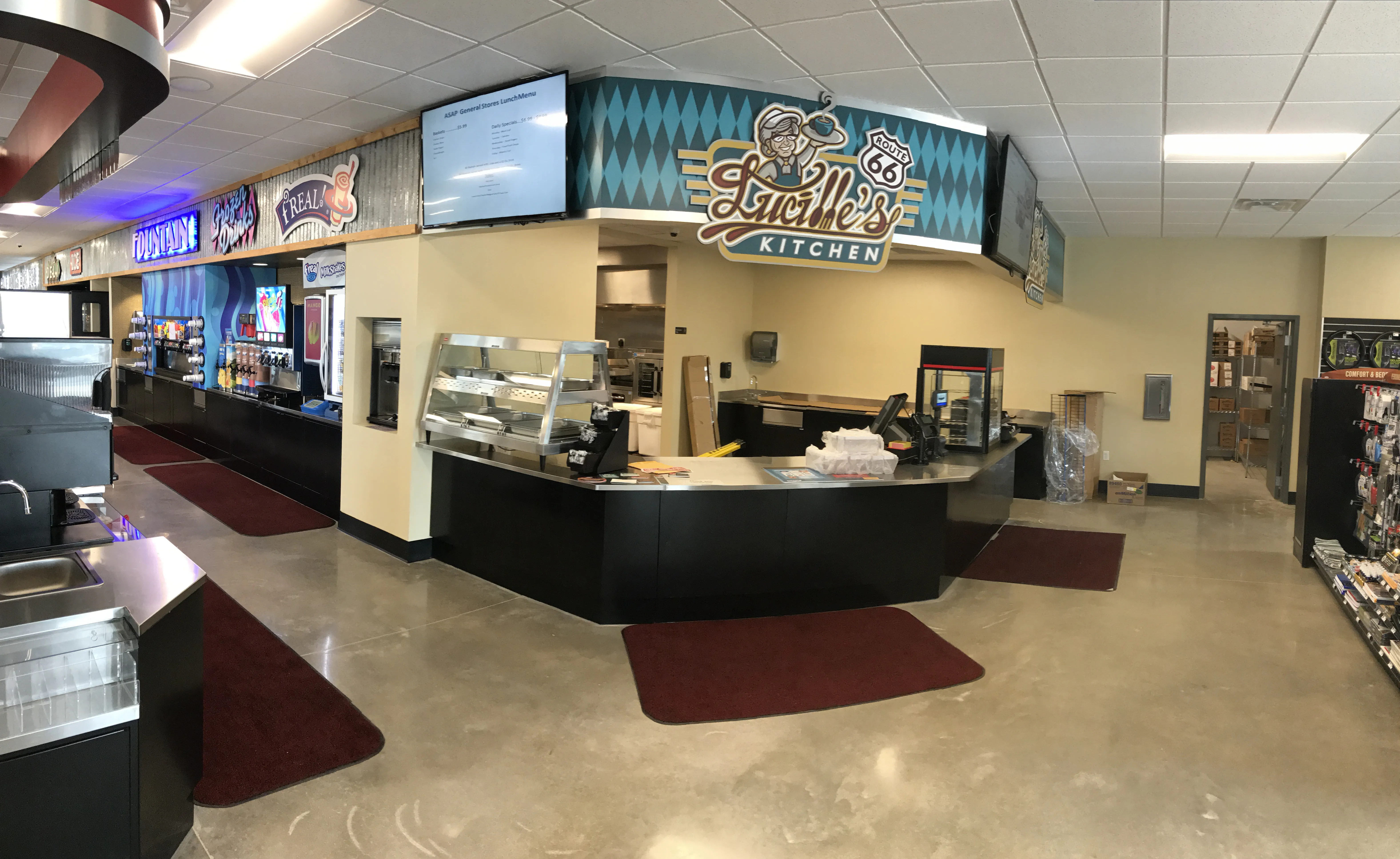 Convenience Store Design and Construction Step 27