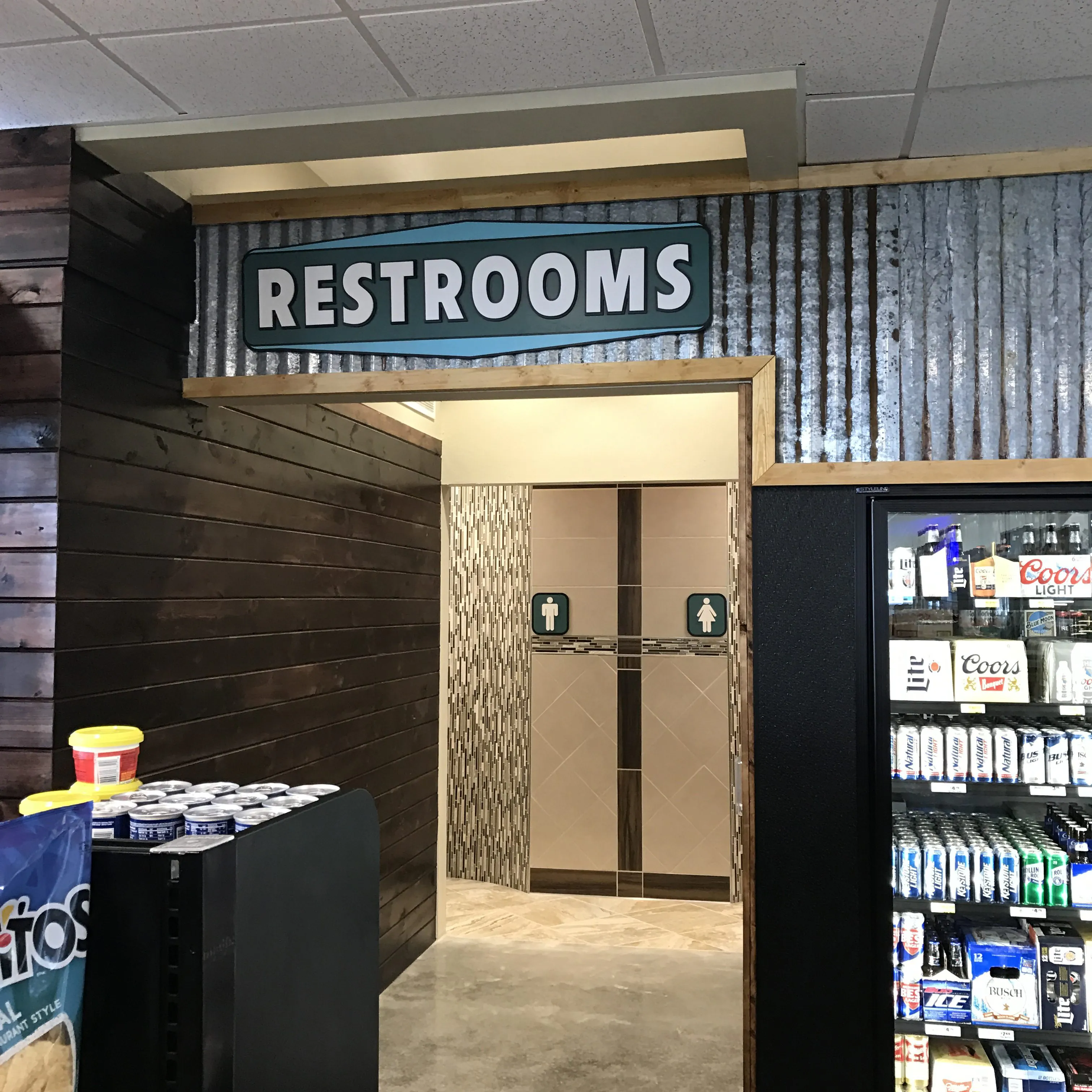 Convenience Store Design and Construction Step 14