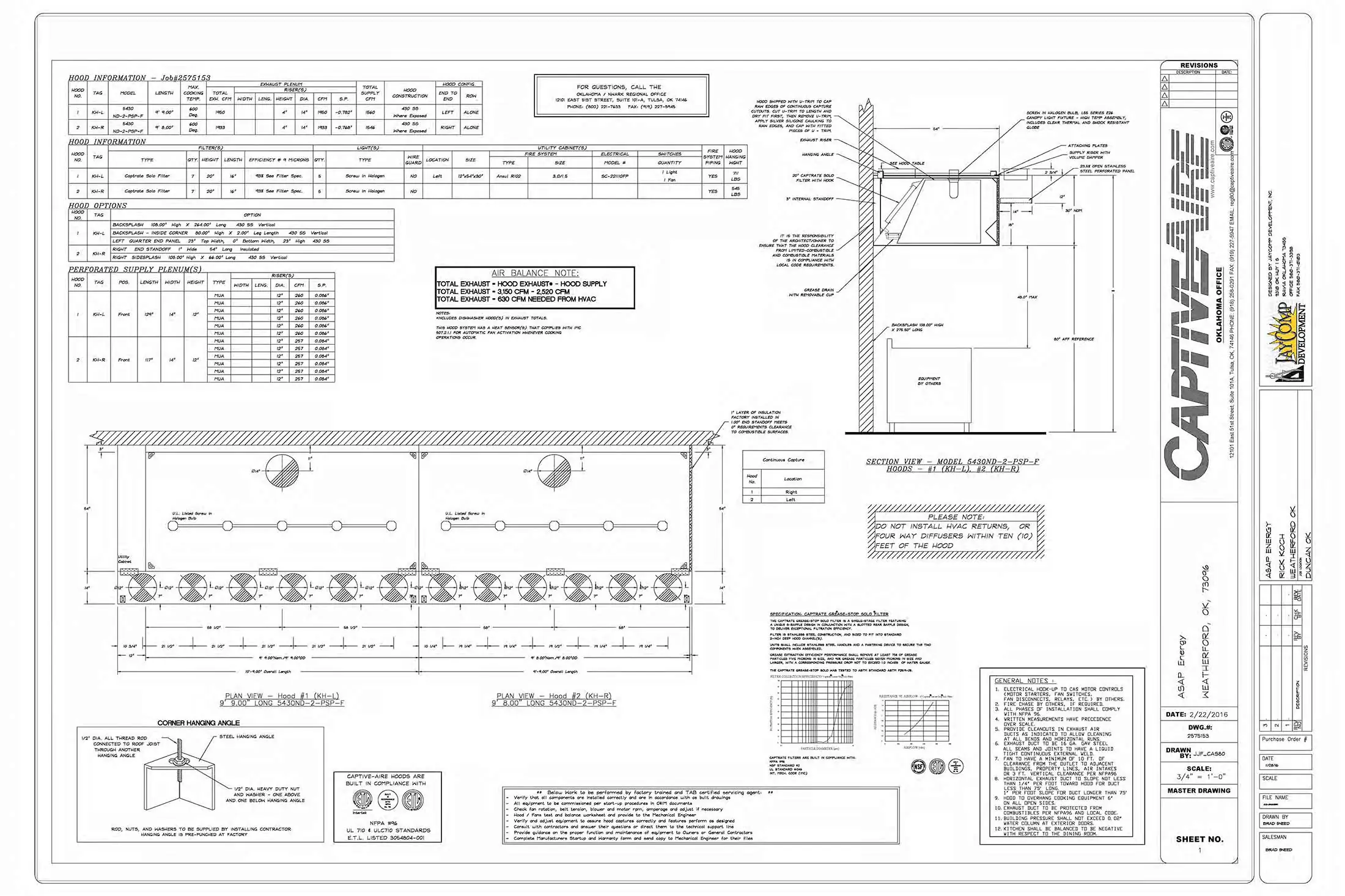 Custom convenience store design page in a liquor store