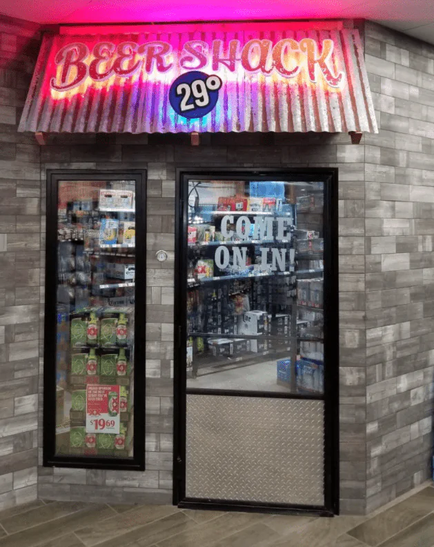 JayComp Development beer cave in a beer cave installation