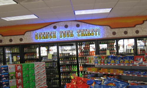 Jay comp4 in a convenience store