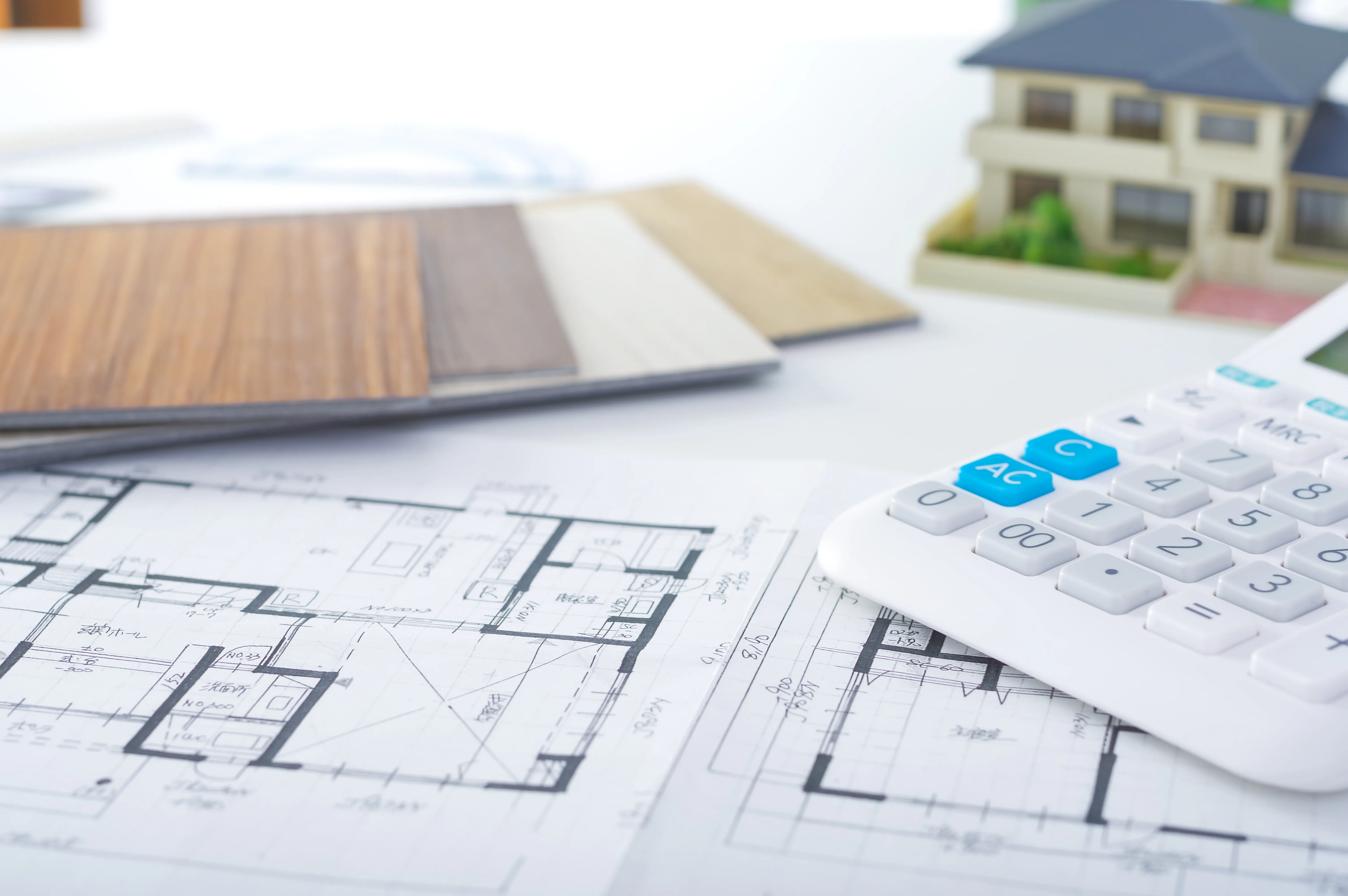 The,Image,Of,Meeting,A,House,Using,Architectural,Drawings,Written