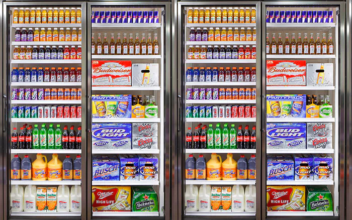 High Humidity Glass Doors