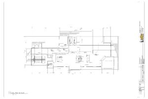 framing layout floor plan scaled