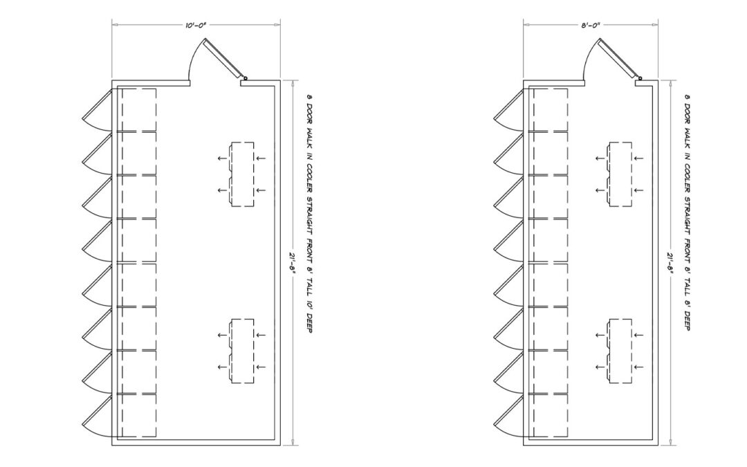 Can I Use a Walk-In Cooler for Both Refrigeration and Freezing?